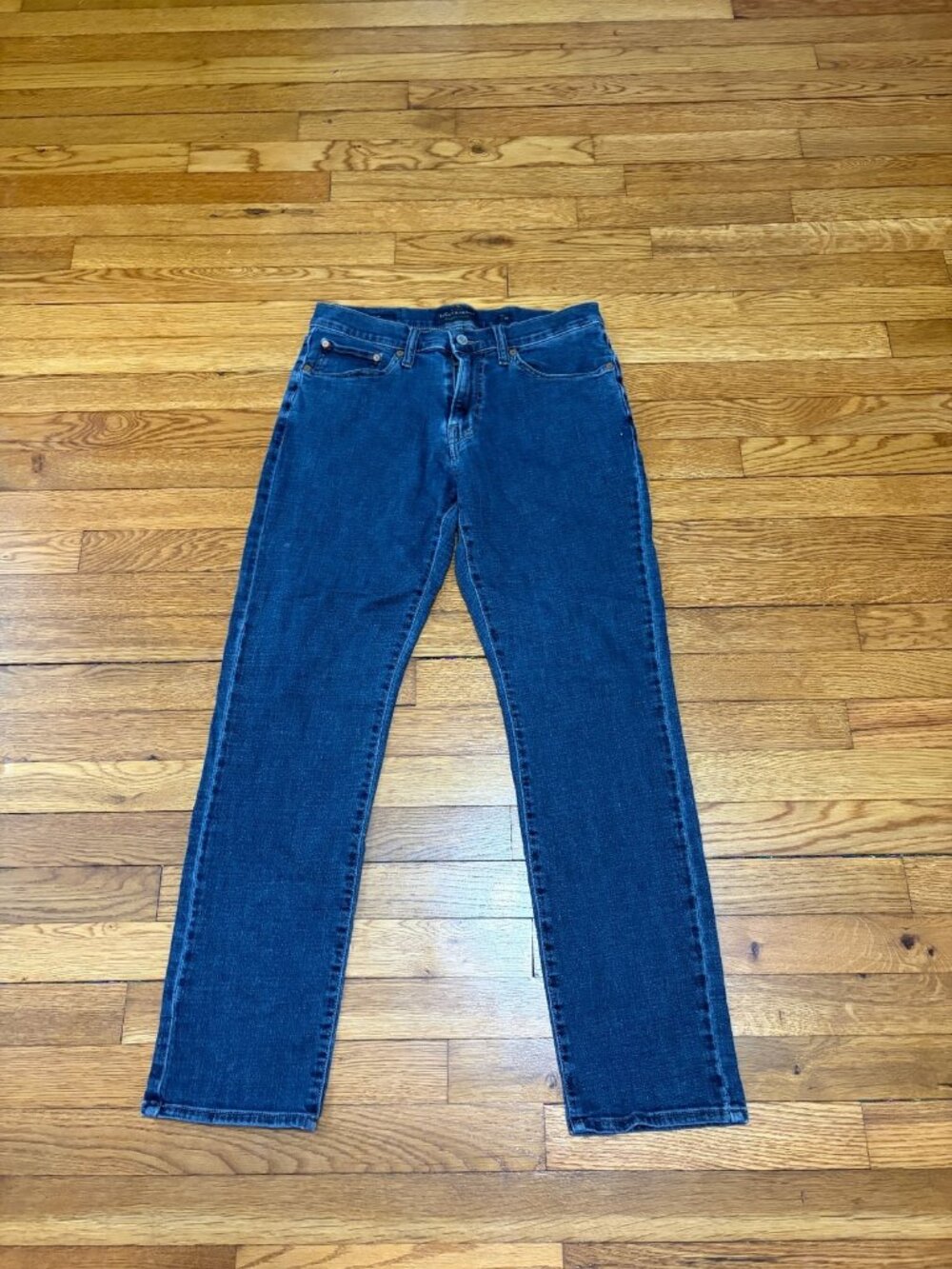 Lucky Brand Mens 121 Slim FIt Jeans Size 30x30 Blue Dark Wash Stretch Denim Pant